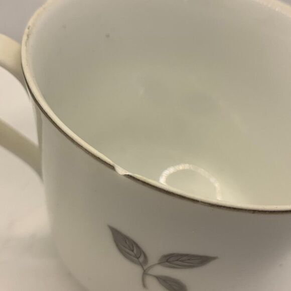 6 - 3" Flat Cup China by Queens Royal - Picture 6 of 7
